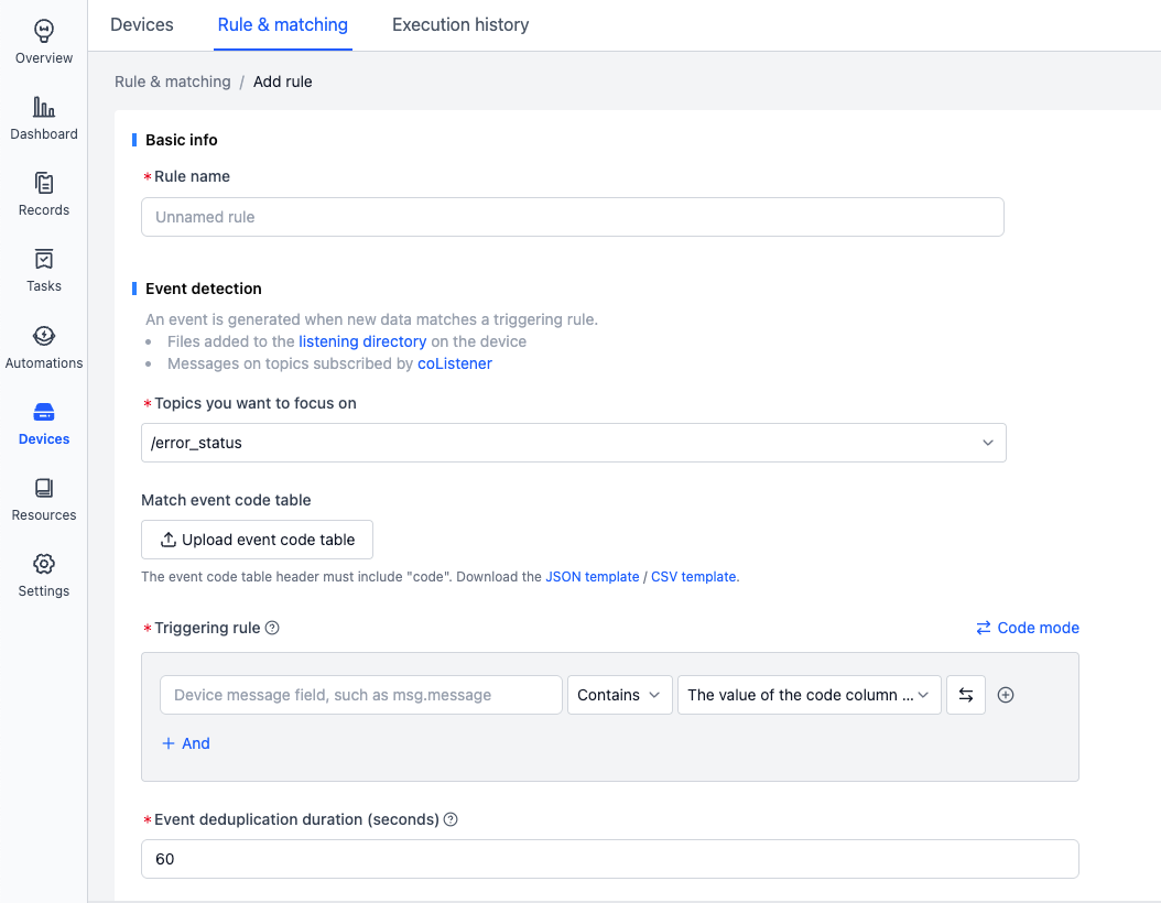 Device Event Monitoring
